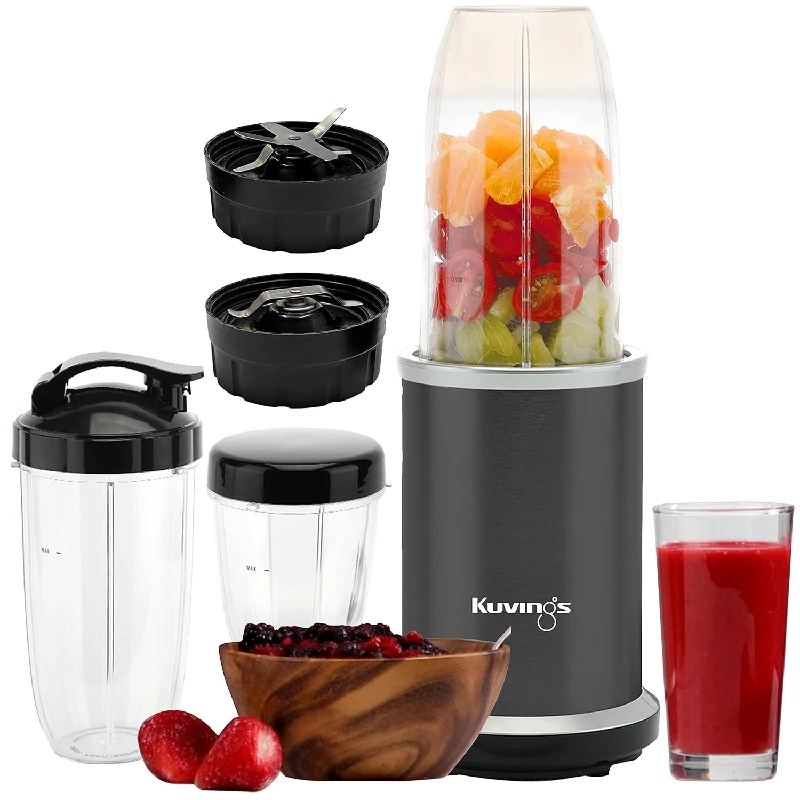 Kuvings 1000 Watts Nutri Pro Blender, Gunmetal Grey-1.webp